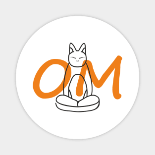 OM Cat Magnet